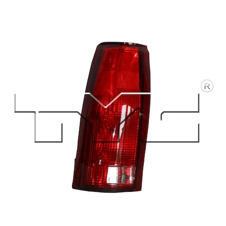 Tyc Tyc Tail Light Assembly, 11-1914-00 11-1914-00